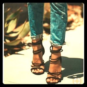 Vici Qupid Faux Suede Heels New with Box!